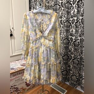 Floral party dress
